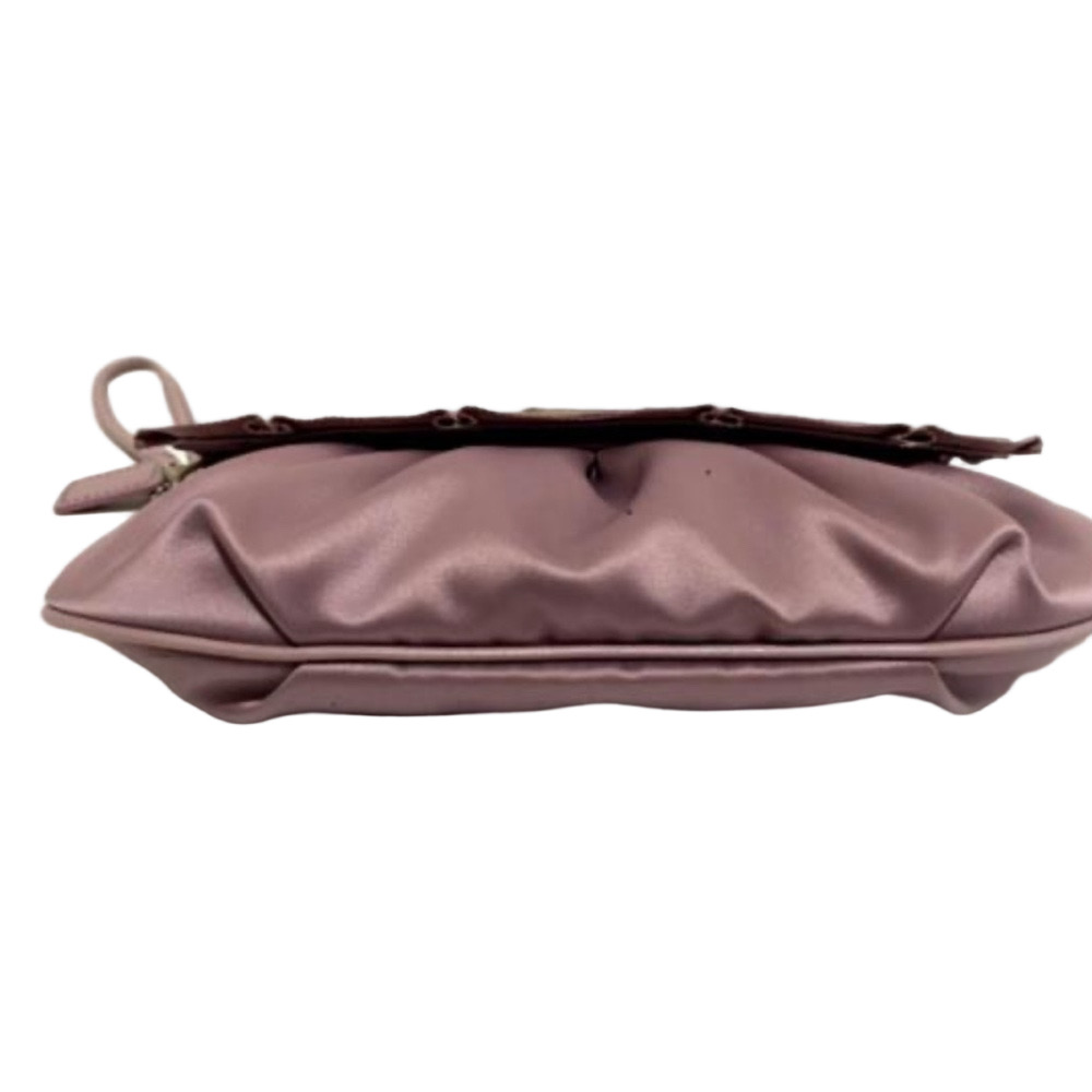 COACH MADISON AMANDA SATIN LAVENDER LARGE PURSE BAG CLUTCH
WRISTLET - Picture 7 of 16